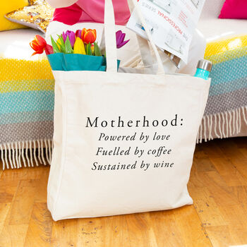 'Motherhood' Mum Tote Bag, 2 of 7