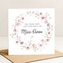 Personalised Last Birthday As A Miss Card For Fiancée, thumbnail 3 of 8
