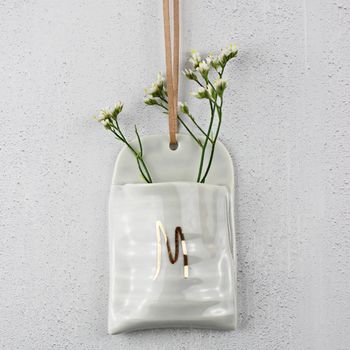 Mini Hanging Ceramic Planter, 7 of 8