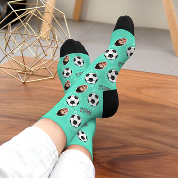 Personalised Football Photo Socks, 12 of 12