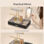 Jewellery Display Stand With Mirror Panel, thumbnail 5 of 7