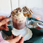 Mini Gingerbread House Biscuit Baking And Decorating Kit Edge Of Hot Chocolate Mug Biscuit, thumbnail 1 of 11