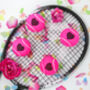 Tennis Lovers Heart Motif Tennis Balls, thumbnail 1 of 12