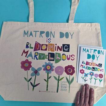 Personalised Blooming Marvellous Teacher Bag, 7 of 9