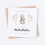 Personalised Mother's Day Bunny Card, thumbnail 3 of 3
