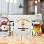 Personalised Premium Lager Birthday Craft Beer Gift Set Five X 330ml, thumbnail 1 of 5