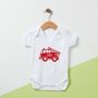 Fire Engine Personalised Kid's T Shirt, thumbnail 2 of 7