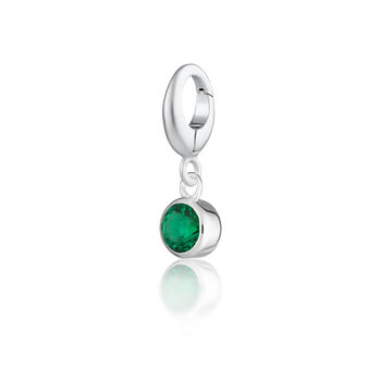 Emerald Necklace, May Birthstone, 4 of 8