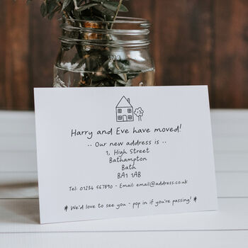 Change Of Address Announcements, 3 of 3