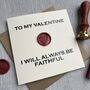 Faithful Traitors Inspired Valentine's Day Card, thumbnail 2 of 2