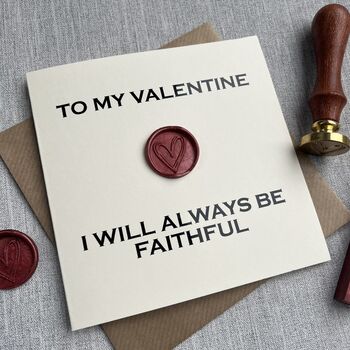 Faithful Traitors Inspired Valentine's Day Card, 2 of 2