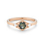 Ethical Sapphire Diamond Engagement Ring: Adaya, thumbnail 5 of 6