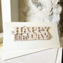 Wooden Lasercut Father's Day Card, thumbnail 1 of 11