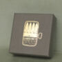 Silver Sardine Keyring Bag Charm, thumbnail 2 of 6