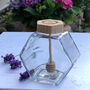 Personalised Glass Honey Pot With Built In Drizzler, thumbnail 1 of 4