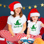 Personalised Elf Christmas Family Pyjamas Set, thumbnail 3 of 12