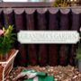 Personalised Grandparent Garden Street Sign, thumbnail 1 of 2