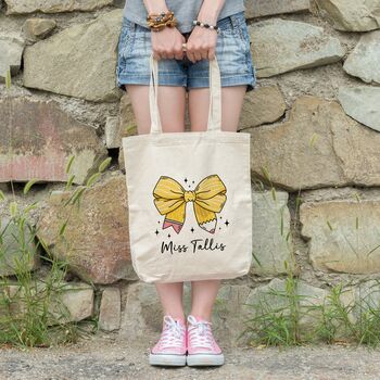 Thank You Teacher Personalised Tote, 3 of 4
