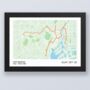 Tokyo Personalised Marathon Map Print, thumbnail 7 of 7