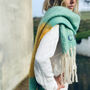 Personalised Blanket Scarf With A Fringed Edge, thumbnail 1 of 1