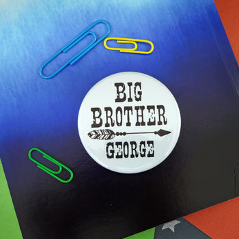 Personalised Big Brother Badge, 4 of 5