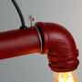 Industrial Steampunk Pipe Lighting, thumbnail 4 of 8