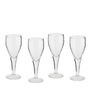 Set Of Four Hammered Wine Glasses, thumbnail 3 of 3