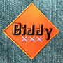 Biddy Iron On Clothing Patch, thumbnail 1 of 3