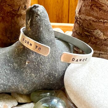 Born To Dance Personalised Bangle Jewellery Gift, 4 of 9