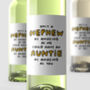 Personalised Wine Label 'An Amazing Auntie', thumbnail 2 of 2