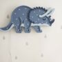 Triceratops Handmade Dinosaur Lamp, thumbnail 1 of 4