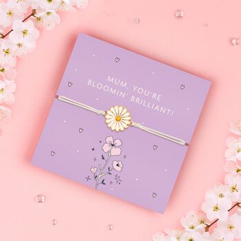 Bloomin Daisy Mum Bracelet, 2 of 8