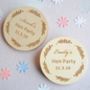 Personalised Hen Party Wooden Badges, thumbnail 1 of 4