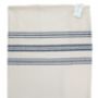 Pure Belgian Blue Stripe Linen Tablecloth, thumbnail 3 of 3
