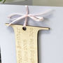 Personalised Letter Birth/Naming Card, thumbnail 4 of 10