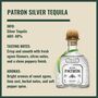 Personalised Patron Silver Tequila Gift Set With Shot Glasses, thumbnail 3 of 9
