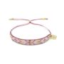 Matira Hot Pink Beaded Friendship Bracelet, thumbnail 2 of 3