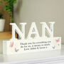 Personalised Butterfly Nan Ornament, thumbnail 1 of 3