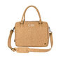 Personalised Cork Leather Oxford Zip Up Satchel, thumbnail 4 of 9