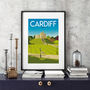 Cardiff Art Print, thumbnail 1 of 4