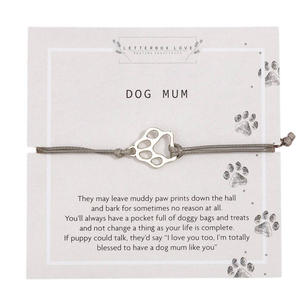 Dog Mum Bracelet Gift, 1 of 8