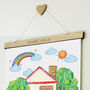 Personalised Children's Artwork Hanger Frame, thumbnail 1 of 4