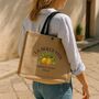 La Dolce Vita Lemon Tote Bag, thumbnail 3 of 6