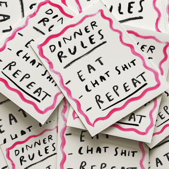 Dinner Rules, 5 of 5