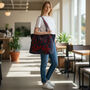 Love Velvet Embroidered Tote Bag | Various Colours Available, thumbnail 11 of 12