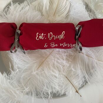 Personalised Fabric Christmas Crackers, 5 of 6