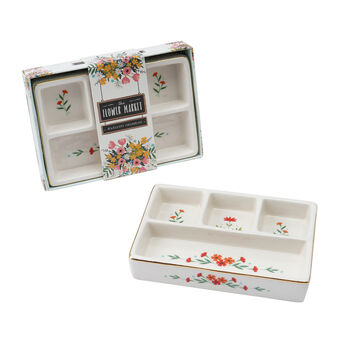 Floral Ceramic Jewellery Organiser In Gift Box, 2 of 7