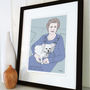 Personalised Portrait With Your Pet, thumbnail 8 of 12