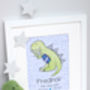 Dinosaur Children's Personalised Print, thumbnail 6 of 10