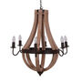 Wooden Cage Chandelier, thumbnail 1 of 2